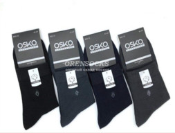 Мужские носки однотонные хлопок с лайкрой osko ассорти b2312 размер 29 
(43-44) 5793
